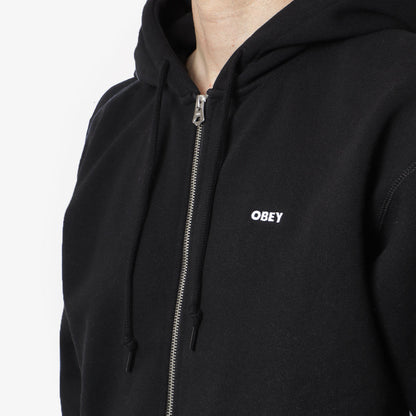OBEY Established Works Bold Zip Hoodie II