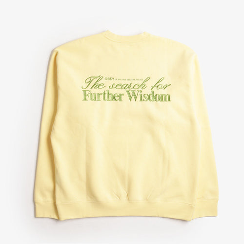 OBEY Further Wisdom Crew Sweatshirt