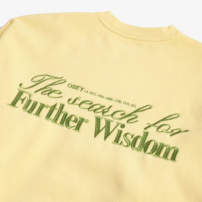 OBEY Further Wisdom Crew Sweatshirt