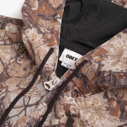 OBEY Glen Zip Up Jacket
