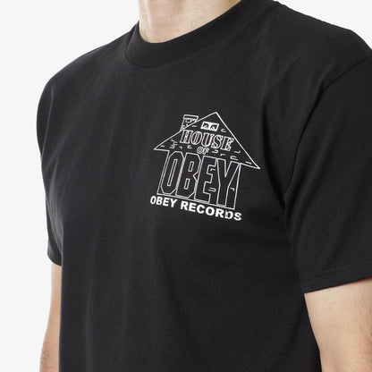 OBEY House Of Obey Records T-Shirt