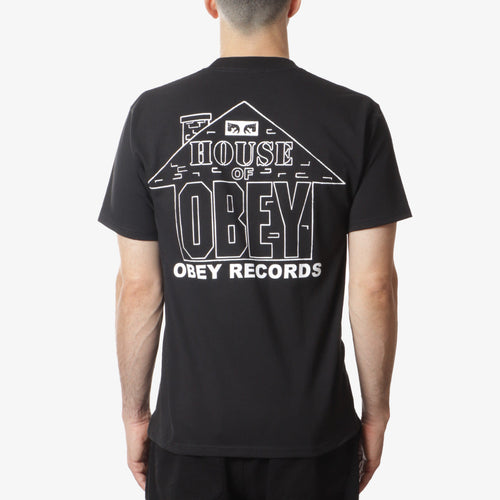 OBEY House Of Obey Records T-Shirt