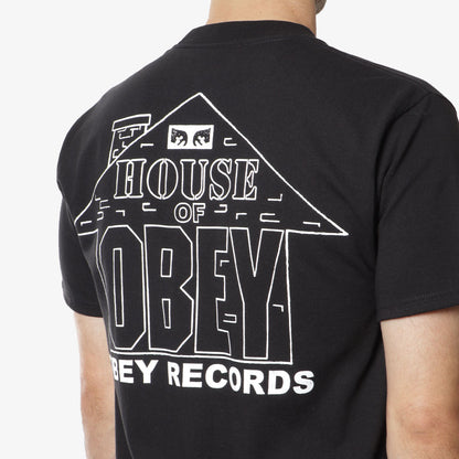 OBEY House Of Obey Records T-Shirt