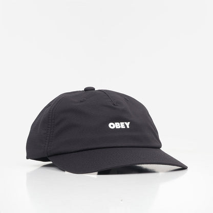 OBEY Miles 5 Panel Strapback Cap