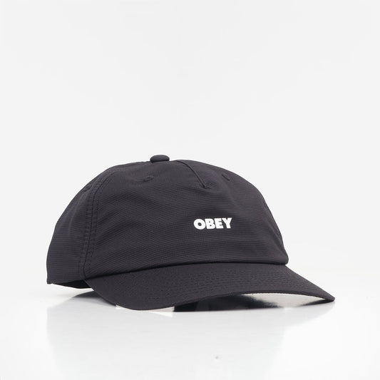 OBEY Miles 5 Panel Strapback Cap