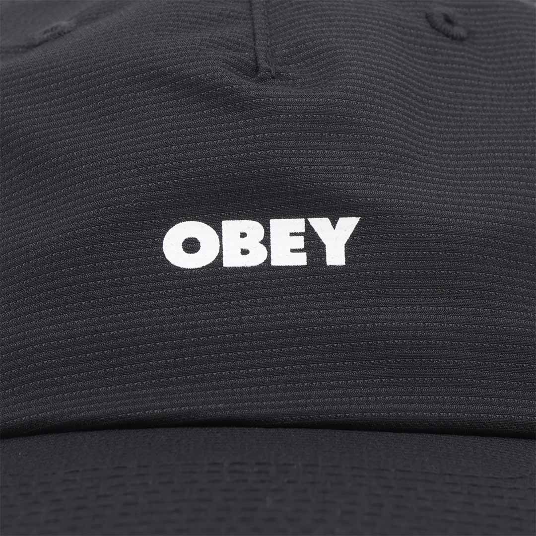 OBEY Miles 5 Panel Strapback Cap