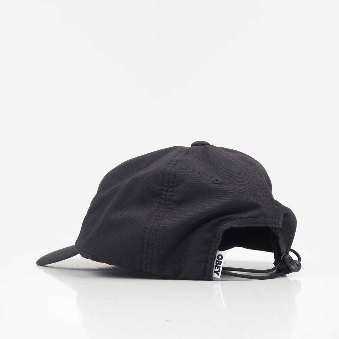 OBEY Miles 5 Panel Strapback Cap