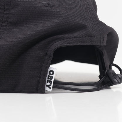OBEY Miles 5 Panel Strapback Cap