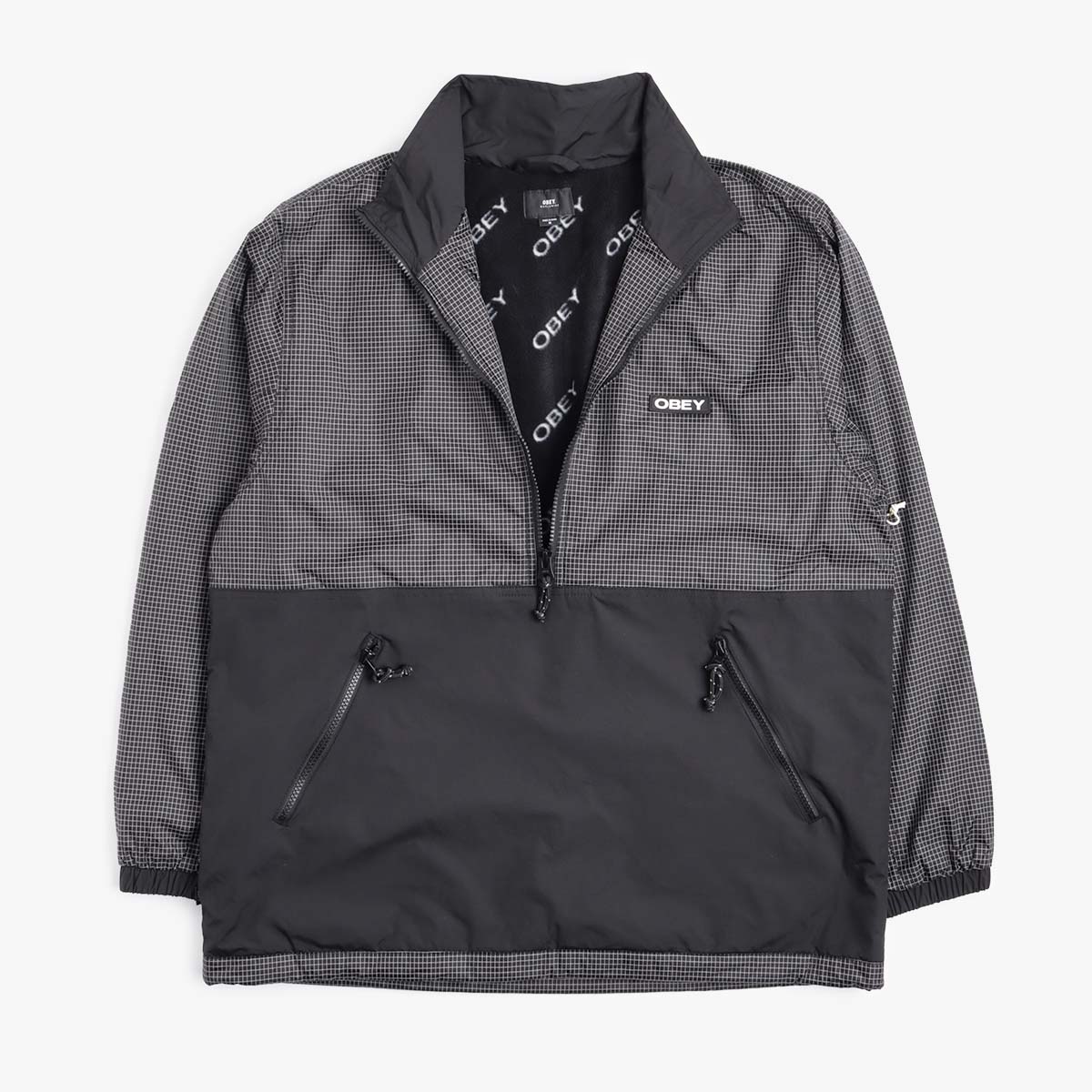 OBEY Nore Pop Over Anorak