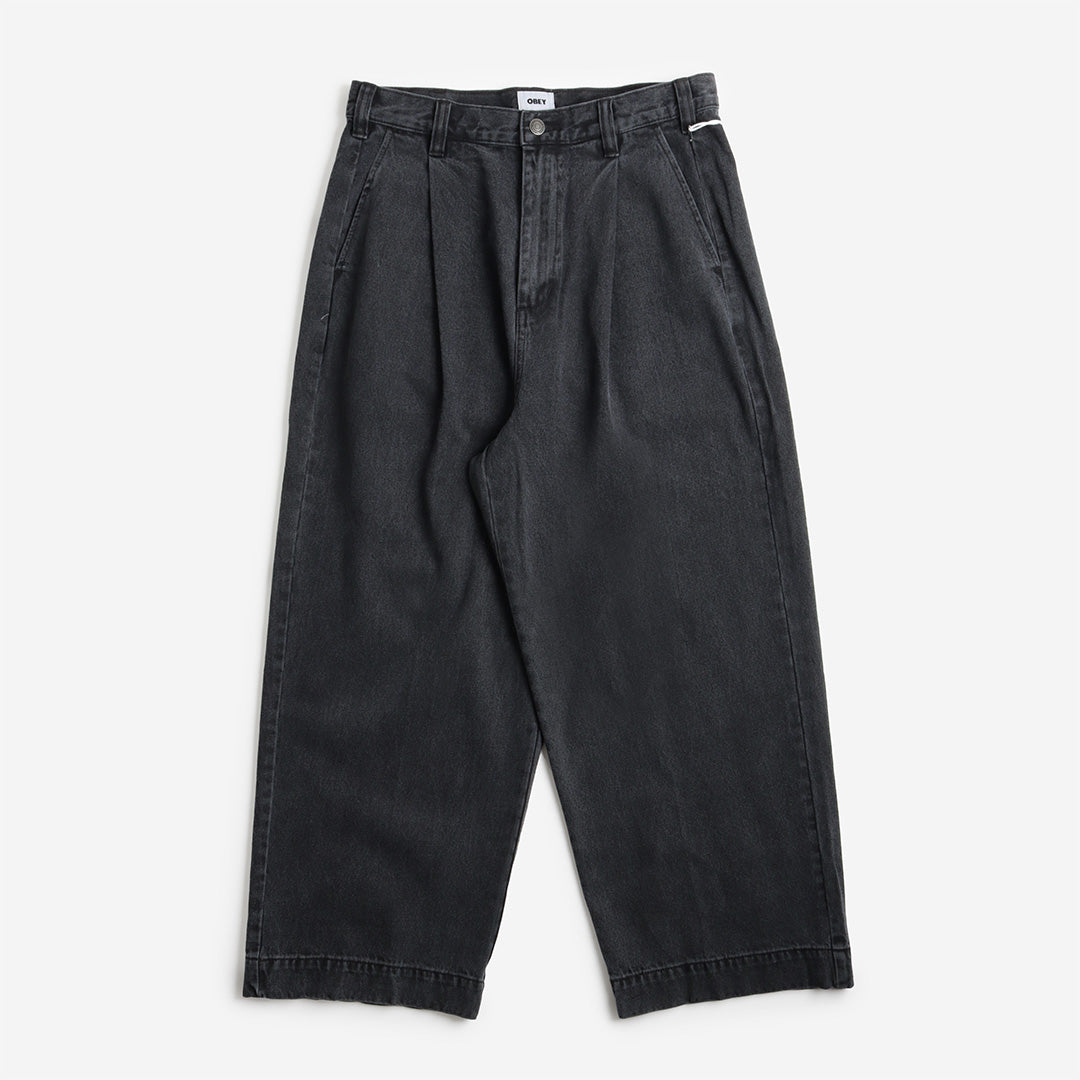 OBEY Oliver Denim Pleated Pant