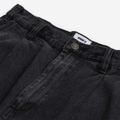 OBEY Oliver Denim Pleated Pant