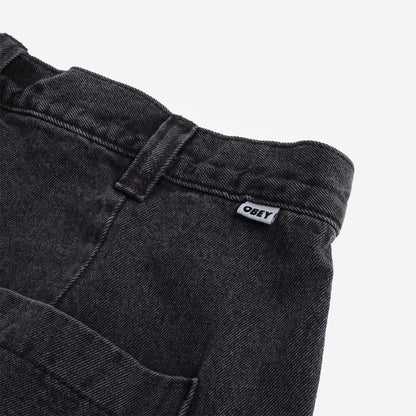 OBEY Oliver Denim Pleated Pant