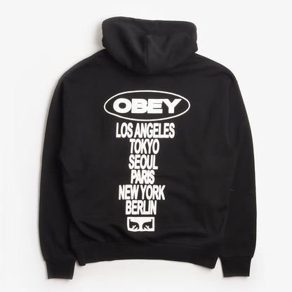 OBEY Oval Cities Hoodies