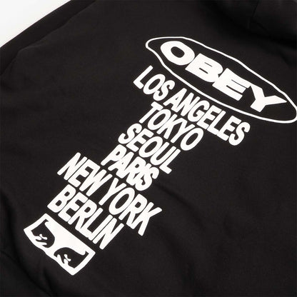 OBEY Oval Cities Hoodies