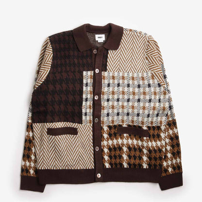 OBEY Patchwork Cardigan