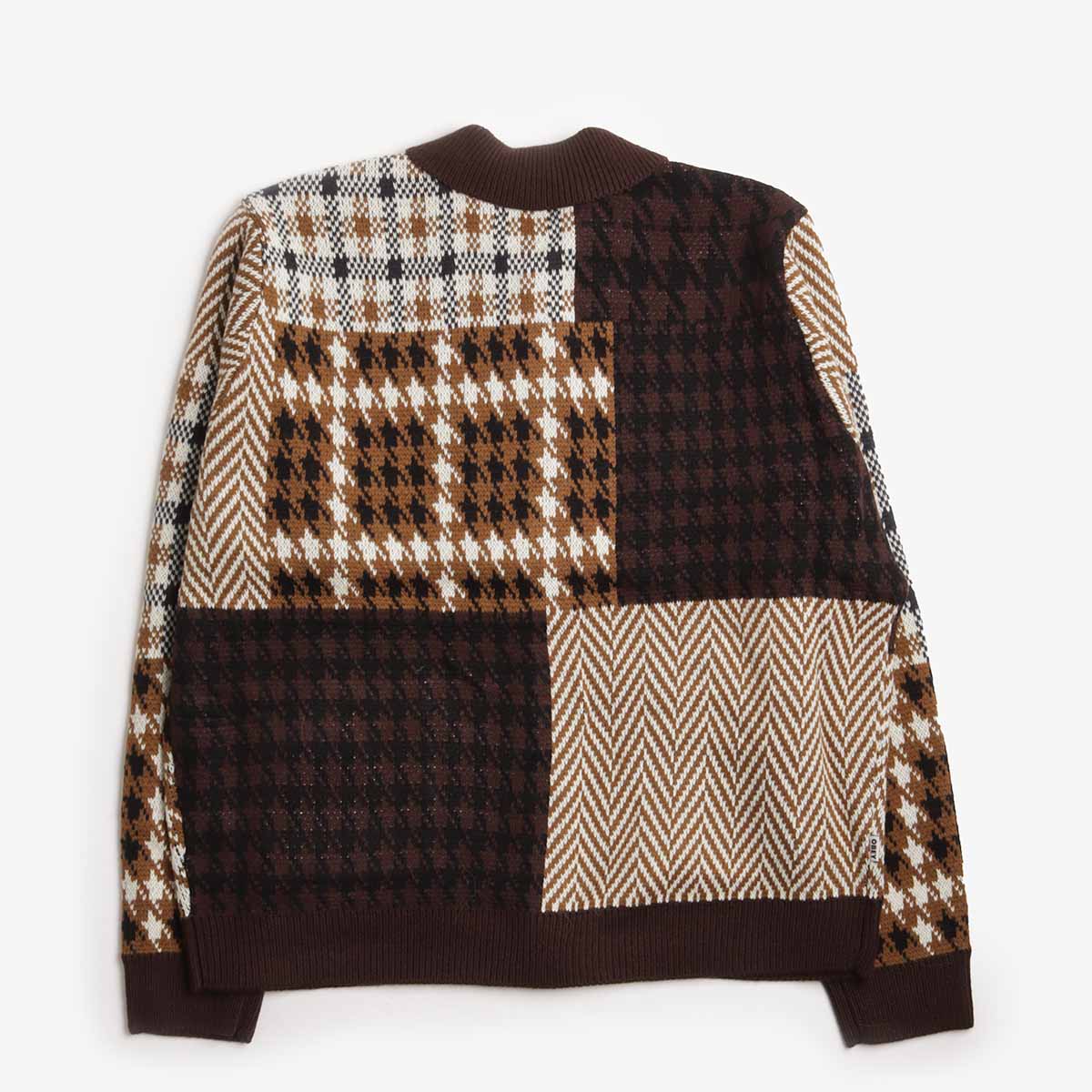 OBEY Patchwork Cardigan