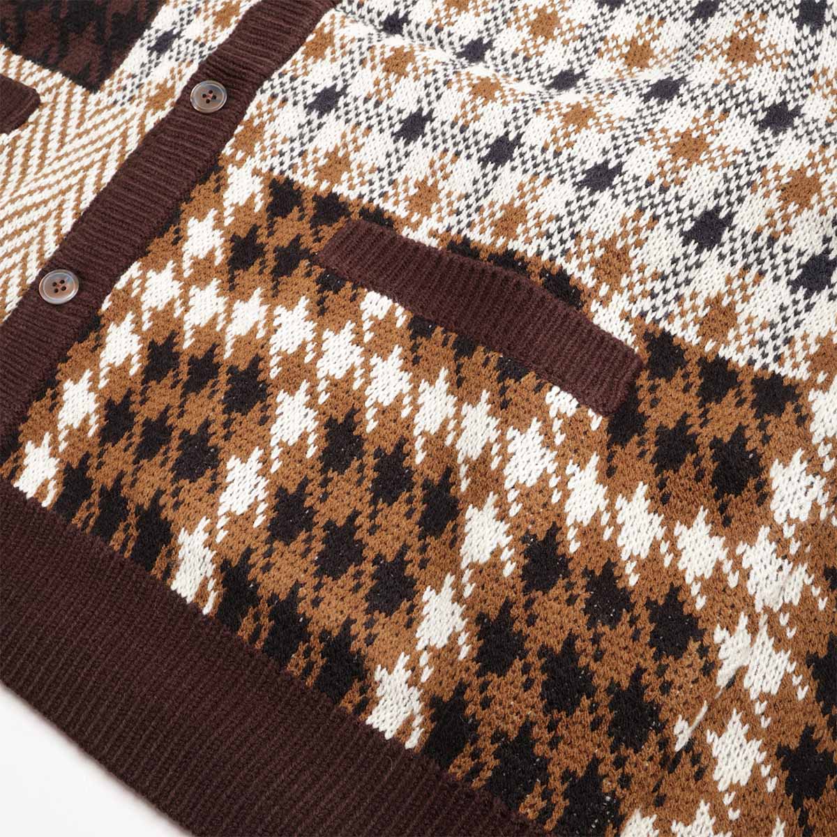 OBEY Patchwork Cardigan