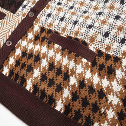 OBEY Patchwork Cardigan