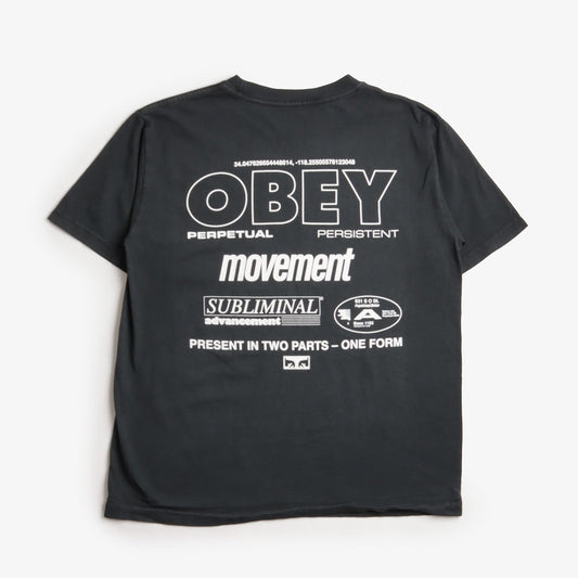 OBEY Persistent Movement T-Shirt