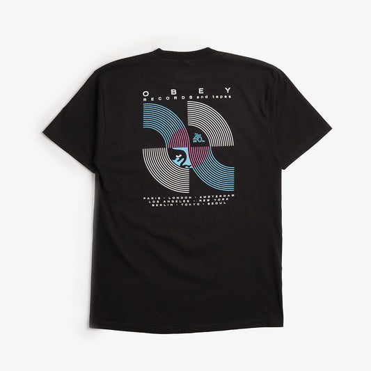 OBEY Records And Tapes T-Shirt