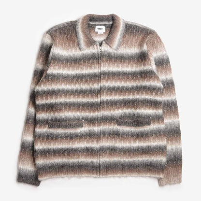 OBEY Reggie Zip Up Cardigan