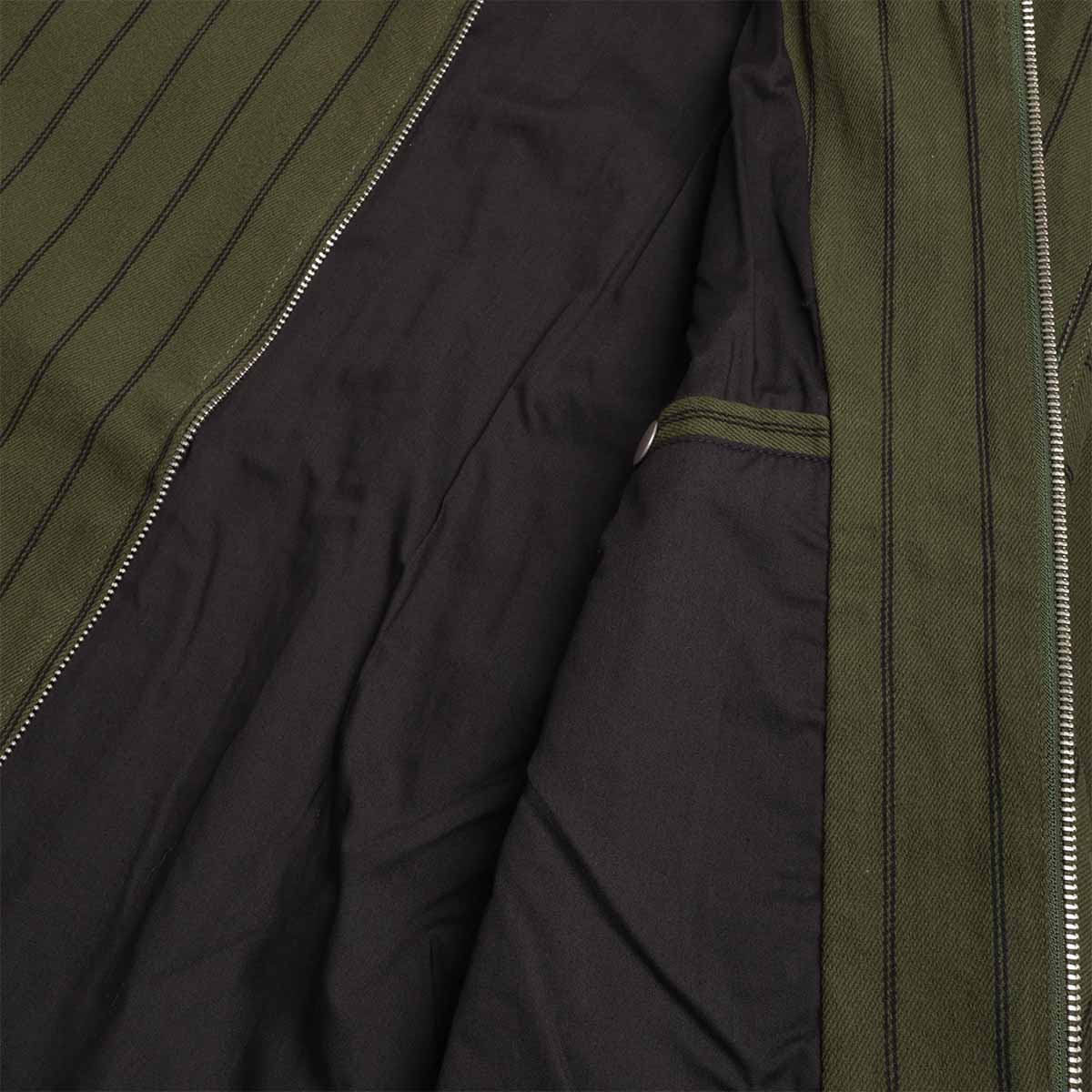 OBEY Stripe Zip Up Jacket