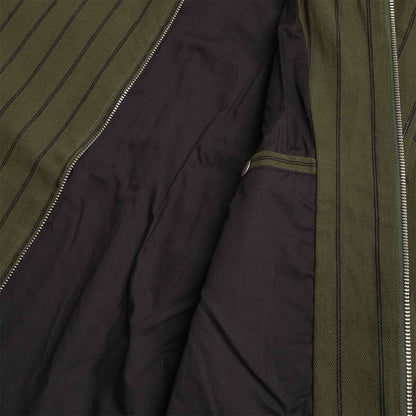 OBEY Stripe Zip Up Jacket