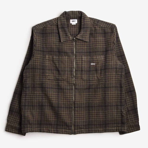 OBEY Parker Zip Shirt Jacket
