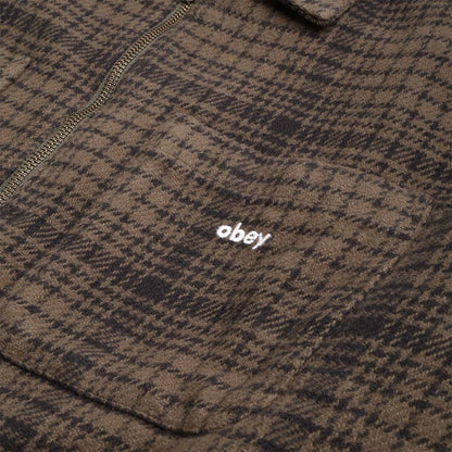 OBEY Parker Zip Shirt Jacket