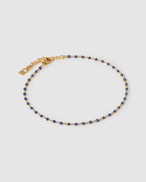 Peggy Anklet - Blueberry