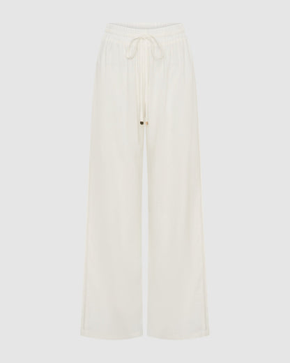 Marsielle Pants Set - White