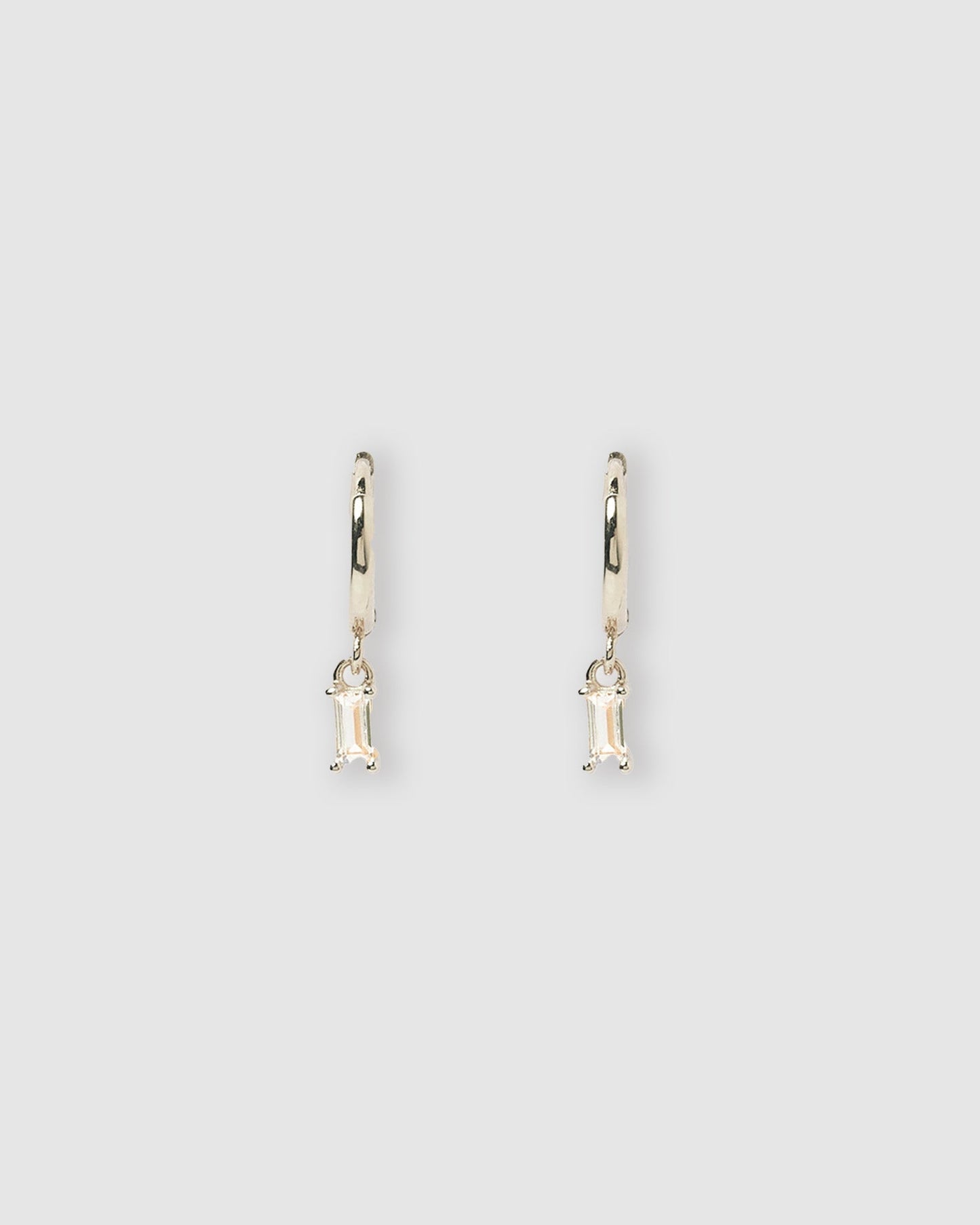 Pip Silver Charm Earrings