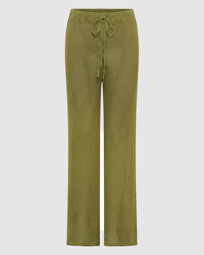 Positano Pants - Pistachio