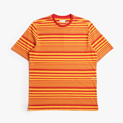 Pop Trading Company Striped Logo T-Shirt