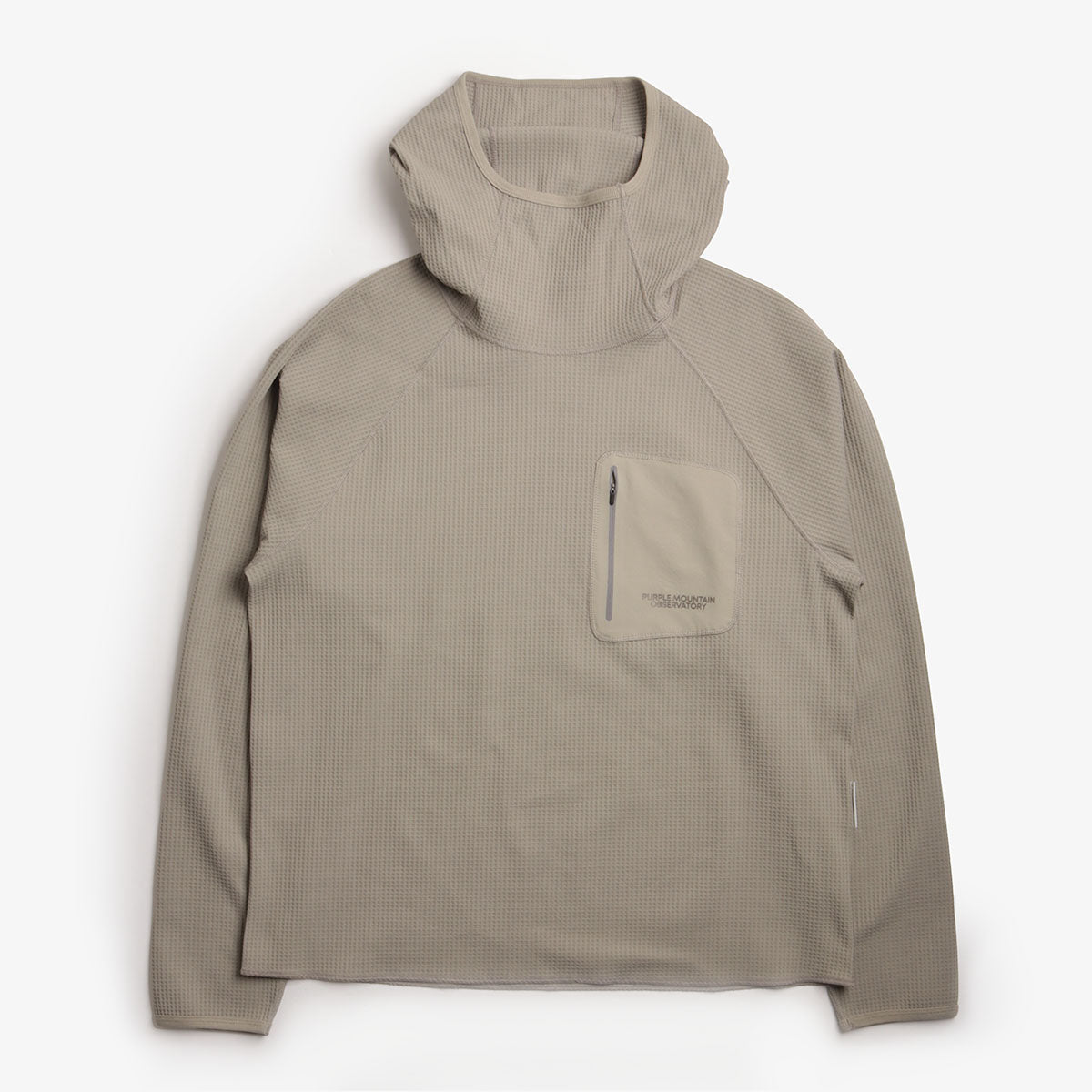Purple Mountain Observatory Waffle Balaclava Hoodie
