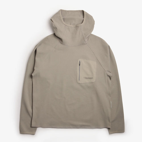 Purple Mountain Observatory Waffle Balaclava Hoodie