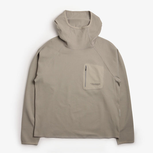 Purple Mountain Observatory Waffle Balaclava Hoodie