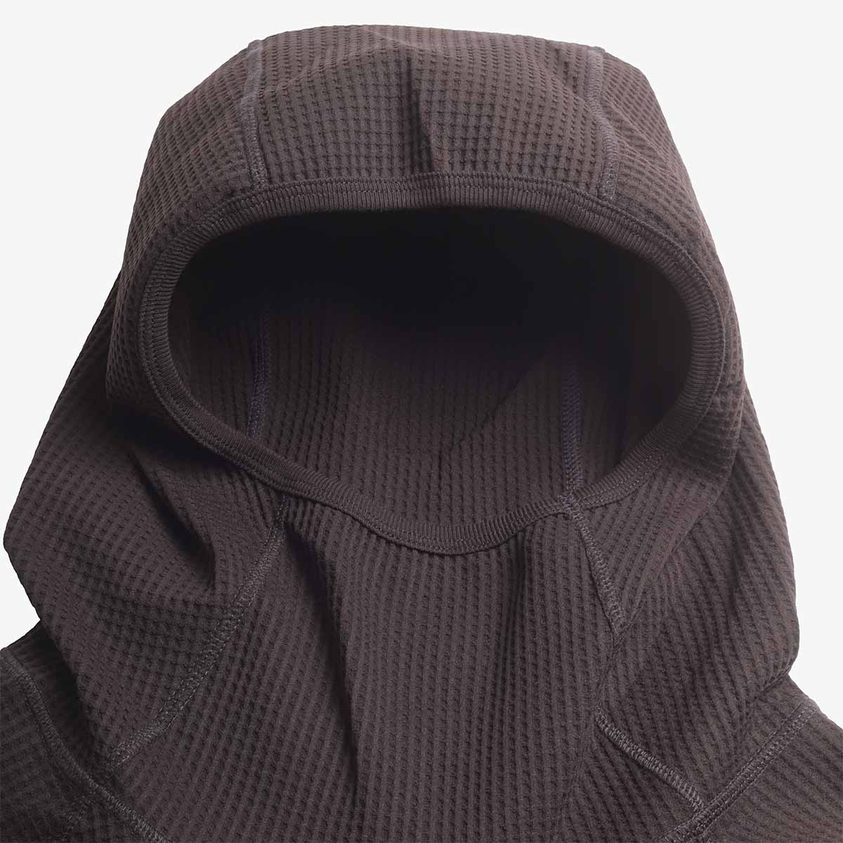 Purple Mountain Observatory Waffle Balaclava Hoodie