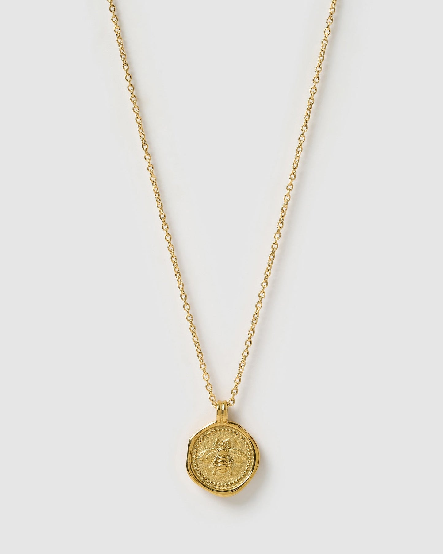 Queen Bee Gold Necklace