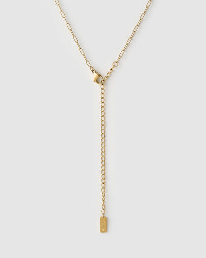 Queen Of Hearts Gold Necklace