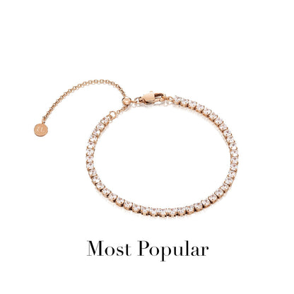 Tennis Bracelet - Rose Gold