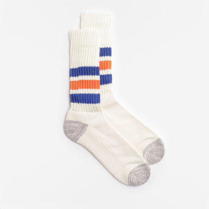 Rototo Coarse Ribbed Old School Crew Socks