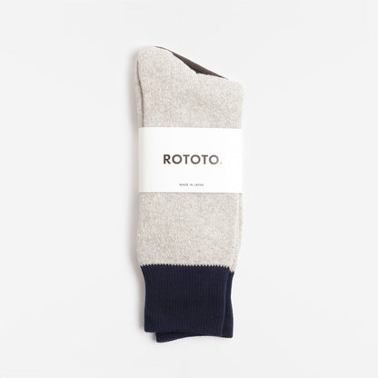 Rototo Double Face Crew Socks