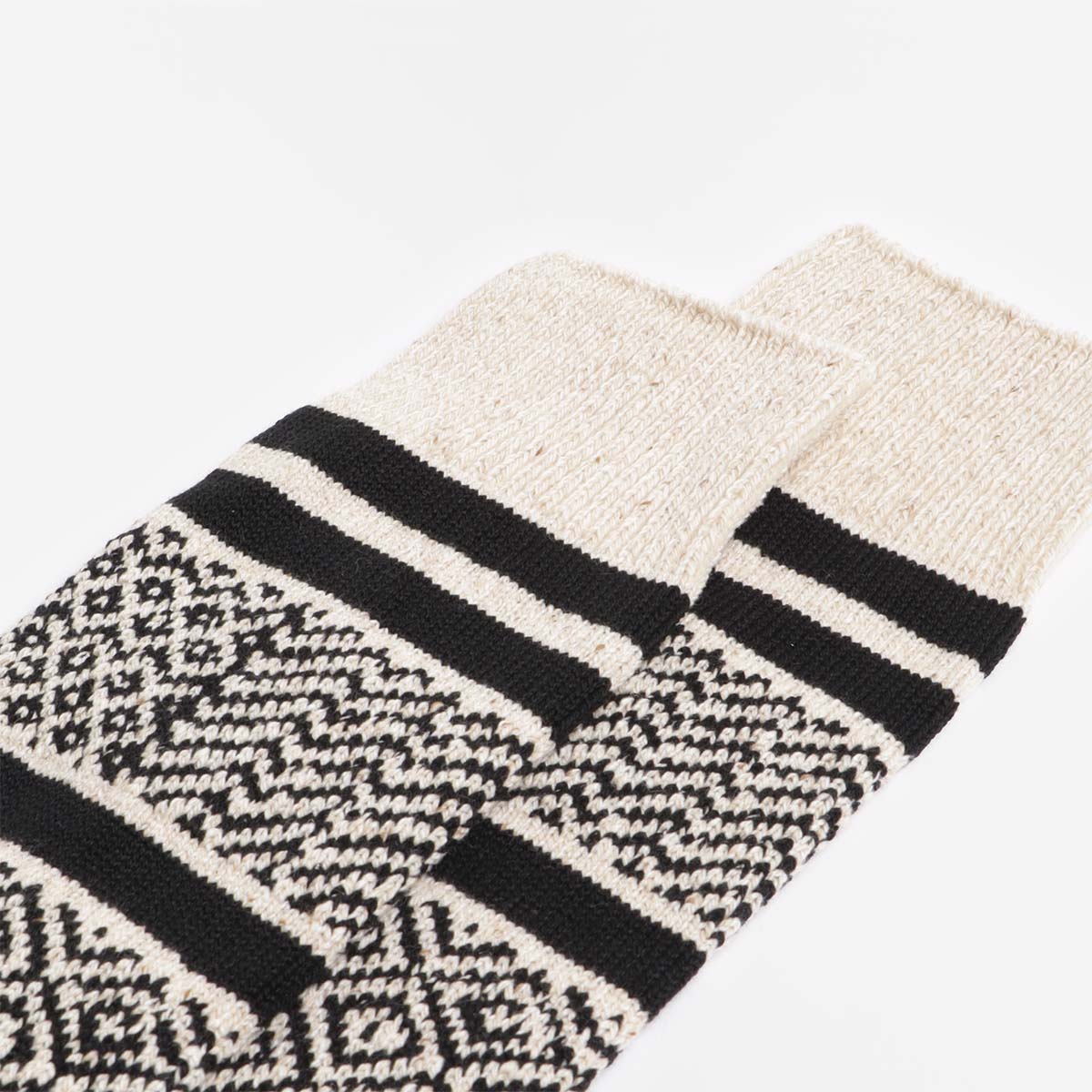 Rototo Multi Jacquard Crew Socks