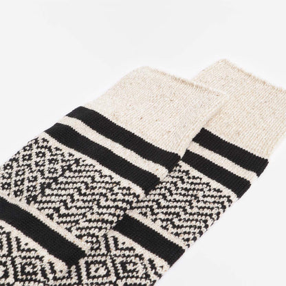 Rototo Multi Jacquard Crew Socks
