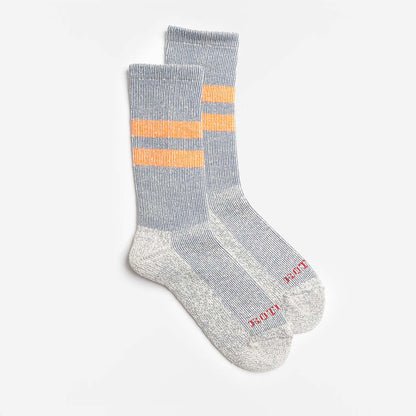 Rototo Pile Stripe Marl Socks