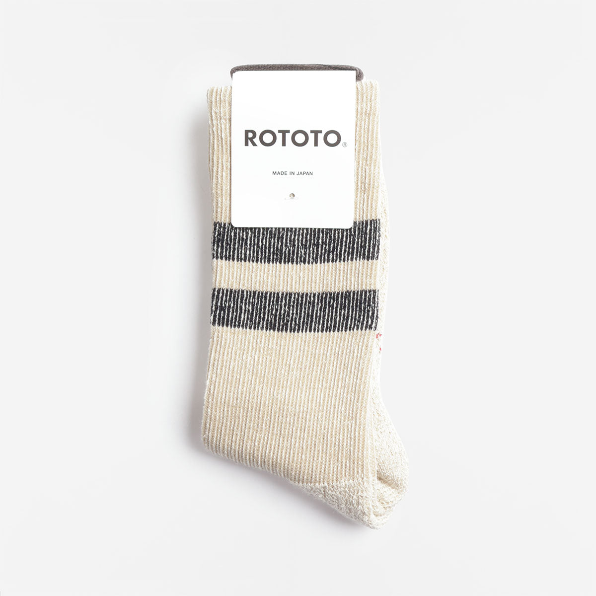Rototo Pile Stripe Marl Socks