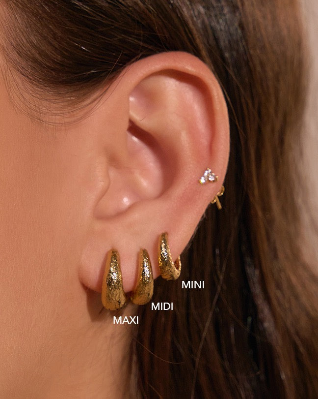 Triple Jax Earring Stack