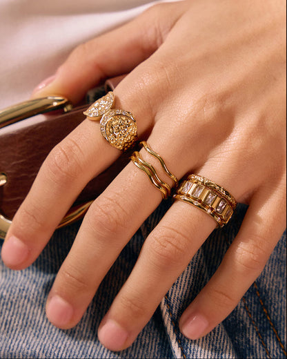 Anastasia Gold Ring