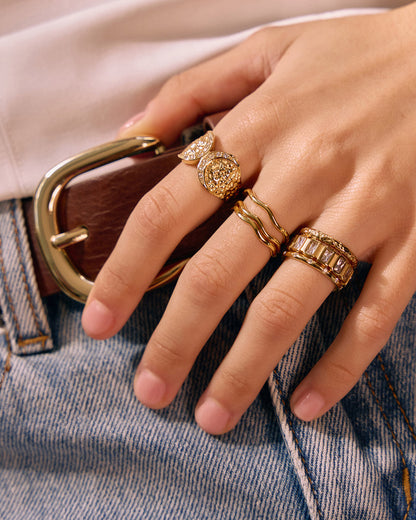 Rocco Double Ring Stack